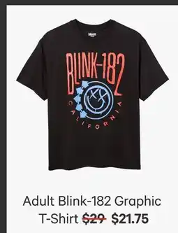 Joe Fresh Adult Blink-182 Graphic T-Shirt offer