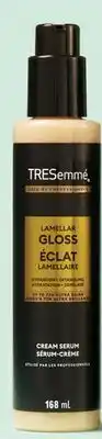 Walmart TRESemmé Lammelar Gloss spray or cream serum offer