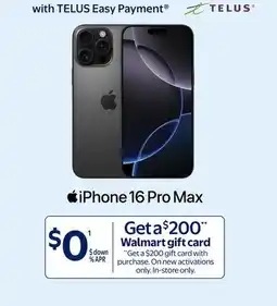Walmart iPhone 16 Pro Max offer