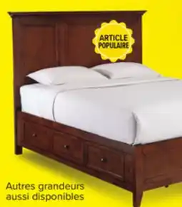 Leon's San Mateo Grand lit 3 mcx avec rangement offer
