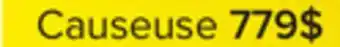 Leon's Kelleher Causeuse - gris argent offer