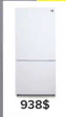 Leon's L2 Réfrigérateur 18,7 pi³ avec congélateur en bas blanc LRB19B5AWWC offer