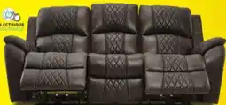 Leon's Wesley Sofa à inclinaison double électrique – granite offer