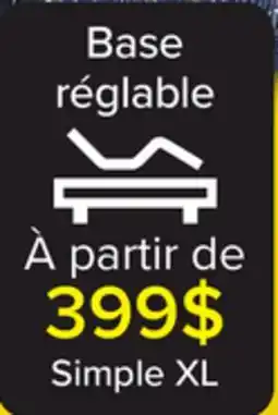 Leon's Base réglable offer