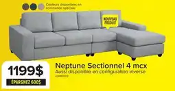 Leon's Neptune Sectionnel 4 mcx offer