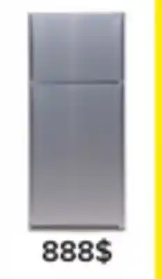 Leon's L2 Réfrigérateur 18,0 pi³ avec congélateur en haut acier inoxydable offer