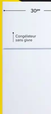 Leon's L2 Réfrigérateur 18,0 pi³ avec congélateur en haut blanc LRT18S4AWWC offer