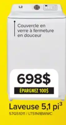 Leon's L2 Laveuse à chargement par le haut 5,1 pi³ blanc LT51N1BWWC offer
