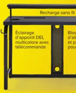 Leon's Zander II Bureau d'ordinateur/jeu - gris offer