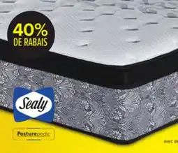Leon's Sealy Posturepedic Correct Comfort III ferme à plateau euro Matelas grand offer