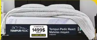 Leon's Tempur-Pedic React 2.0 moyen Matelas simple 10 po offer