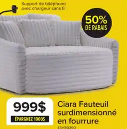 Leon's Ciara Fauteuil d'appoint - blanc offer