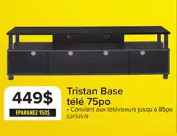 Leon's Tristan Base télé 75 po – noir offer
