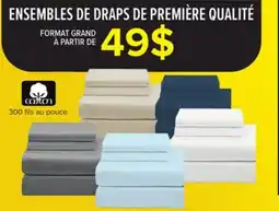 Leon's ENSEMBLES DE DRAPS DE PREMIÈRE QUALITÉ offer