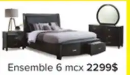 Leon's Cinema Chambre à coucher avec rangement 6 mcx grand - anthracite offer