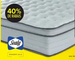 Leon's Sealy Essentials Remy II ferme à plateau euro Matelas grand offer