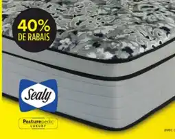 Leon's Sealy Posturepedic Palatial Crest Kamden II ferme à plateau euro Matelas grand offer