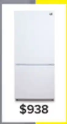Leon's L2 White Bottom-Freezer Refrigerator (18.7 cu. ft.) - LRB19B5AWWC offer