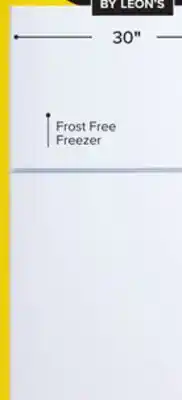 Leon's L2 White Top-Freezer Refrigerator (18.0 cu. ft.) - LRT18S4AWWC offer
