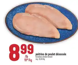 Marché Adonis Poitrine de poulet désossée |boneless chicken breast offer