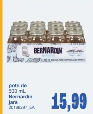 Wholesale Club POTS DE, 500 mL offer