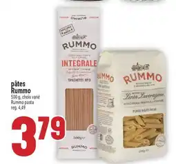 Marché Adonis Pâtes Rummo | Rummo pasta offer