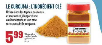 Marché Adonis Village épice curcuma moulu | Ground turmeric spice offer