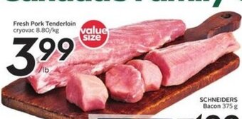 Sobeys Fresh pork tenderloin offer
