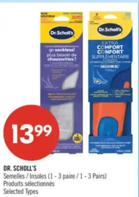 Pharmaprix DR. SCHOLL'S Insoles offer