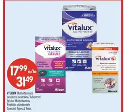 Pharmaprix VITALUX Advanced Ocular Multivitamins offer