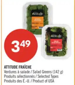 Pharmaprix ATTITUDE FRAÎCHE Salad Greens offer