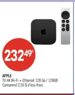 Pharmaprix APPLE TV 4K Wi-Fi + Ethernet 128 Go offer