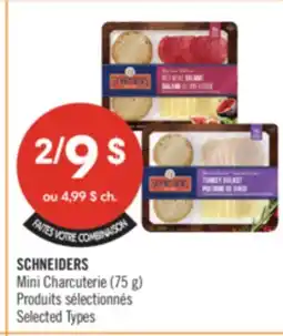 Pharmaprix SCHNEIDERS Mini Charcuterie offer