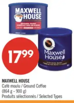 Pharmaprix MAXWELL HOUSE Ground Coffee offer
