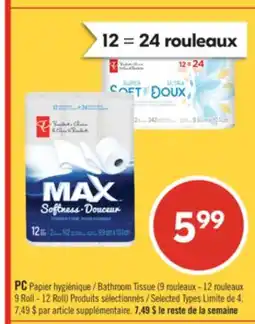 Pharmaprix PC Bathroom Tissue offer