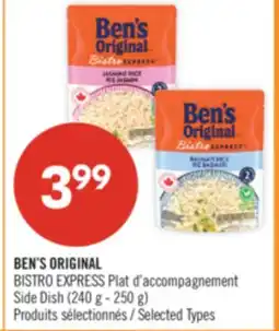 Pharmaprix BEN'S ORIGINAL BISTRO EXPRESS Side Dish offer