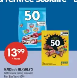 Pharmaprix MARS or HERSHEY'S Fun Size Treats offer