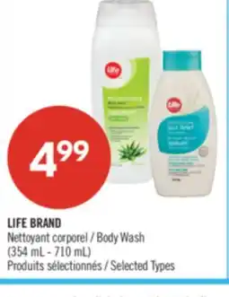 Pharmaprix LIFE BRAND Body Wash offer
