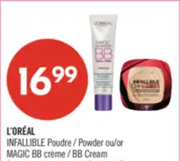 Pharmaprix L'ORÉAL INFALLIBLE Powder or MAGIC BB Cream offer