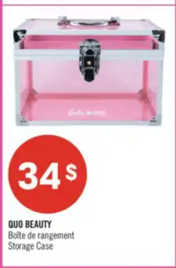 Pharmaprix QUO BEAUTY Storage Case offer