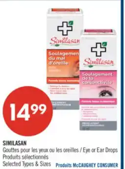 Pharmaprix SIMILASAN Eye or Ear Drops offer