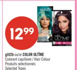 Pharmaprix göt2b or COLOR ULTÎME Hair Colour offer