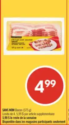 Pharmaprix NO NAME Bacon offer