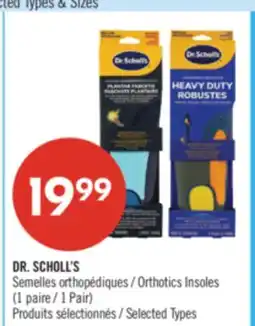Pharmaprix DR. SCHOLL'S Orthotics Insoles offer