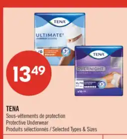 Pharmaprix TENA Protective Underwear offer