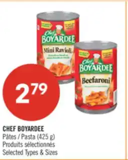 Pharmaprix CHEF BOYARDEE Pasta offer