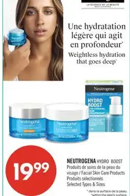 Pharmaprix NEUTROGENA HYDRO BOOST Facial Skin Cate Products offer