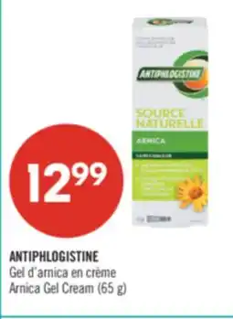 Pharmaprix ANTIPHLOGISTINE Arnica Gel Cream offer