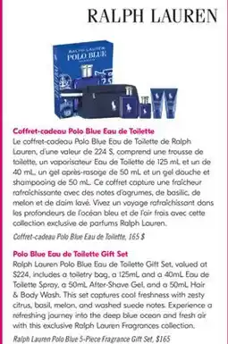 Pharmaprix Ralph Lauren Polo Blue 5-Piece Fragrance Gift Set offer
