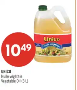 Pharmaprix UNICO Vegetable Oil offer